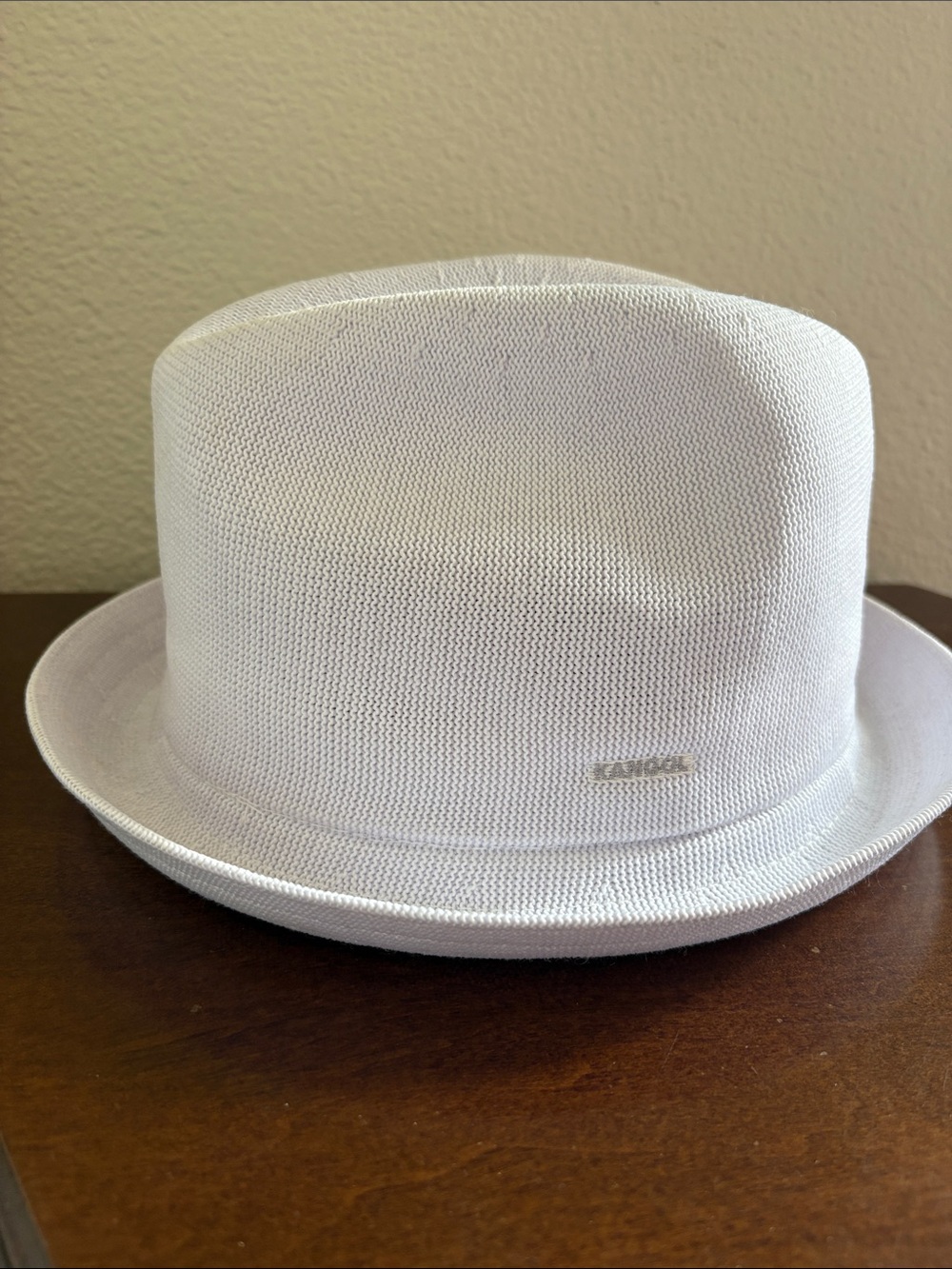 Kangol Light Grey Tropical Player Fedora Hat